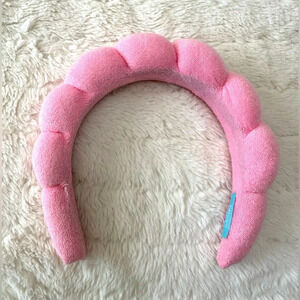 Makeup/ skincare trendy pink headband